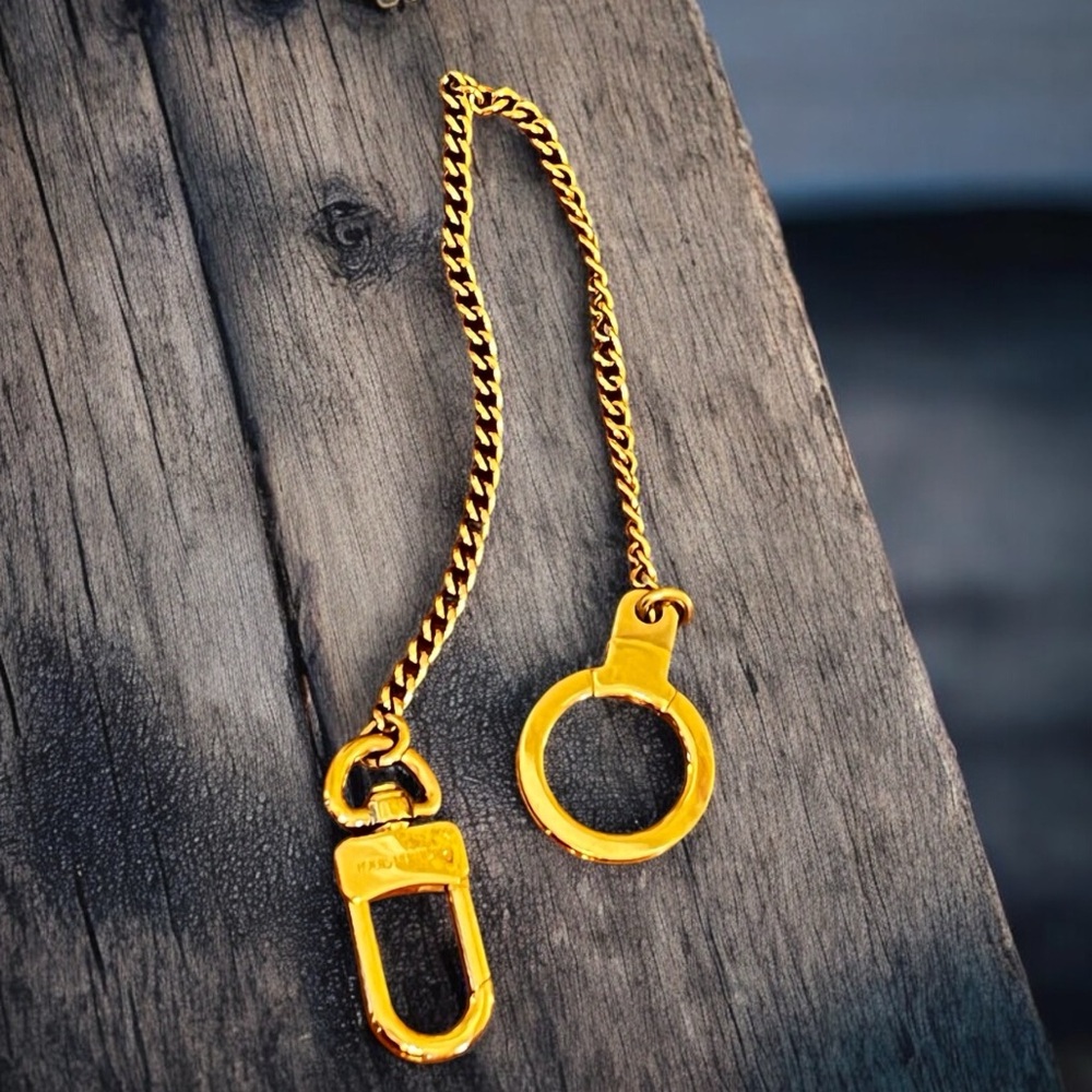 RARE Louis Vuitton Pochette Handbag Extender Chain